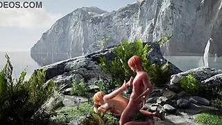 Enjoy big boob and big ass 3d and 4k 60fps watching Emilia's playroom