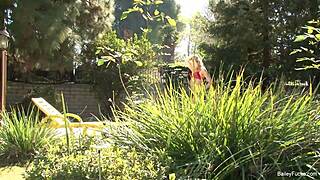 dahlia sky enjoys private solo time