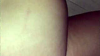 Teen takes intense backshots from monster cock creampie