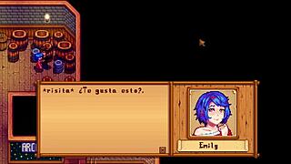 Stardew Valley Emily Part 1 Spanish Translation Outdoor Scene