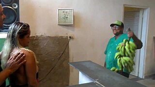 corno goes for banana and gets cuckolded