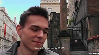 Check Out This Amateur Gay For Pay! 😏