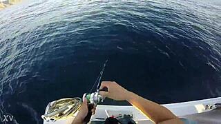 Japanese men enjoy gay fishing trip