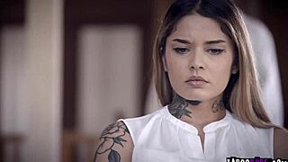 Donny Sins Slides His Big Cock Into Vanessa Vegas Pussy