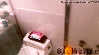 Step mom showers with him and then they fuck in doggystyle.