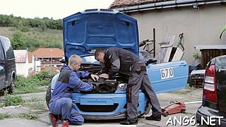 dirty brunette susan ayn enjoys hardcore fuck outdoors