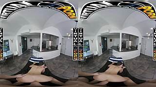 Virtual porn massage for Freya von Doom POV! Oiled brunette tits and reality action.