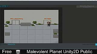 Malevolent planet unity2d public scene