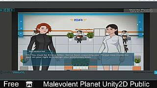 Malevolent planet unity2d public scene