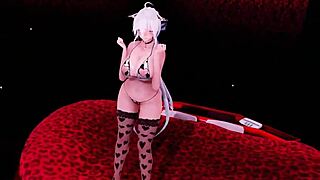 Sexy cowgirl hentai with big tits and blowjob