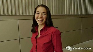 Wow! Yanks babe Lilith masturbating wild in bathroom!