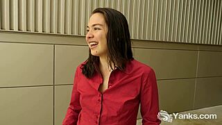 Wow! Yanks babe Lilith masturbating wild in bathroom!