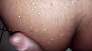 Pastor fucks married believer's big ass in church bathroom