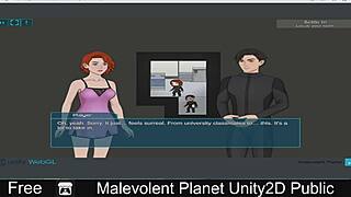 Malevolent planet unity2d public scene