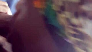 woman without teeth giving head in a car