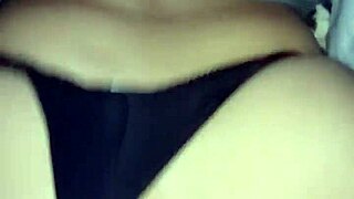 Anny Catharine's big tits bounce as she gets fucked by a monster cock in this amateur scene.