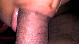 Latina amateur sucks dick to delicious hand cum finish