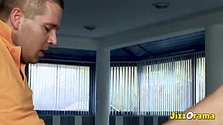 jizzorama - beautiful feet and tits get fucked in foot fetish video, evoking deep emotions