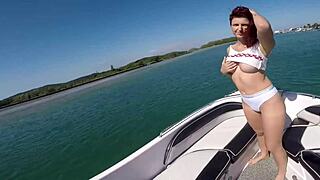 Strip show on boat in Cabo Frio RJ