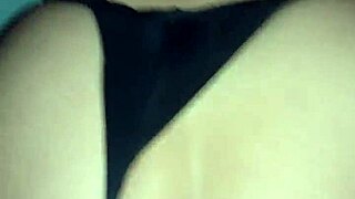 Anny Catharine's big tits bounce as she gets fucked by a monster cock in this amateur scene.