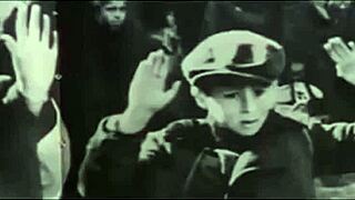 Man pleasing himself in solo scene