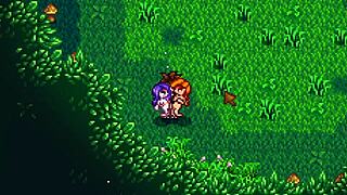 leah and abigail explore wild threesome in stardew valley parody