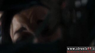 Bdsm garage with blond teen in bondage