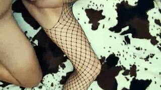 check out this milf in heels and stockings