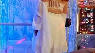 steffi valentine teases with dirty pussy dance in homemade milf clip