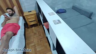 Green-Eyed Blonde Larissa Leite Gets Anal!