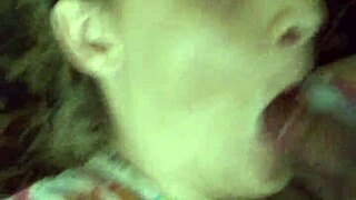 Blonde Slut Receives Intense Facial Cumshot