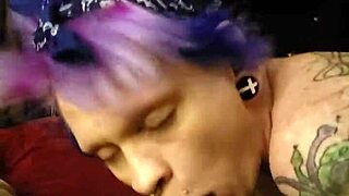 First time triple penetration with a POV blowjob for Lyrik Allure
