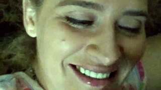 Blonde Slut Receives Intense Facial Cumshot