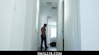 Bratty 18+ Tease Sadie Pop Gets Fucked by Sergeant Miles!