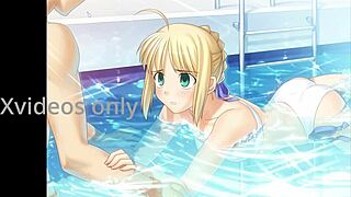 探索无码变态动漫与Saber和Rin