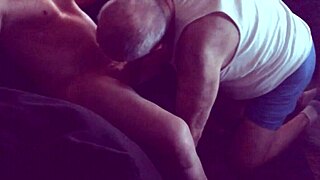 Hardcore oral and cumshot action on cum hungry gay studs