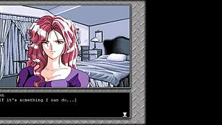 Intense adult game massage session with anime hentai elements