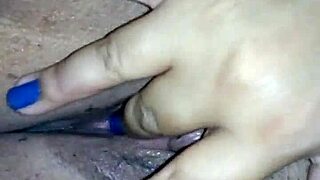 Masturbating her wet pussy!