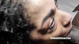 Kupkake Spits And Slobbers On Kingkremes Big Black Cock