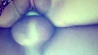 Watch Mexican wife's slutty ass bounce under pounding balls from below