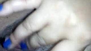 Masturbating her wet pussy!