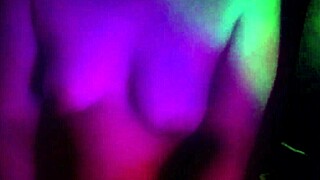 nerdy girl sucks and fucks huge monster cock in cowgirl