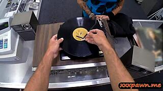 Big tits babe pawns her stuff and gets banged at pawnshop. Hidden cam catches every wild moment of this group action.