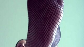 Stomping fetish with intense sucking action