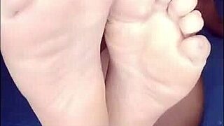 Cum Hard With Footjob JOI!