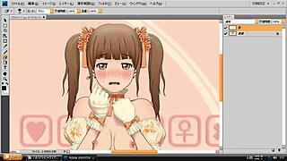 Hentai episode two featuring anime characters in action