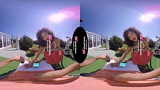 This is a POV video promote you to get up close and personal with a shemale