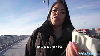 Public Agent Brunette Babe With Bubble Butt Fucks Monster Cock Hardcore