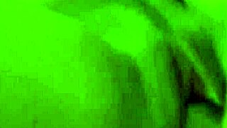 Skinny pornstar takes intense DP.