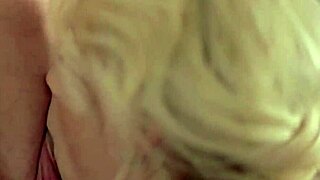 elegant milf couple enjoys amateur handjob and blowjob session